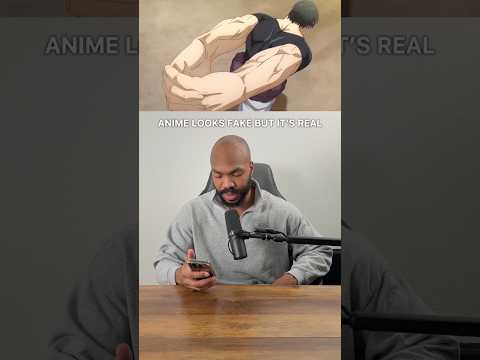 Anime looks fake but it’s real? #calisthenics #fitness #anime #manga
