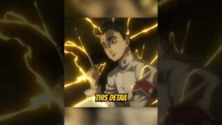 Did you notice this detail in attack on titan?