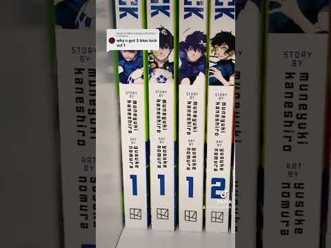 For anyone wondering! I just like blue lock too much :3 #manga #bluelock #roomtour #mangacollection