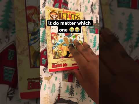 it do matter which one 😭 #shorts #manga #onepiece #books