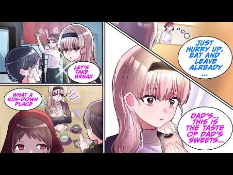[Manga dub] A popular model who looks down on my shop takes one bite and cries… [RomCom]