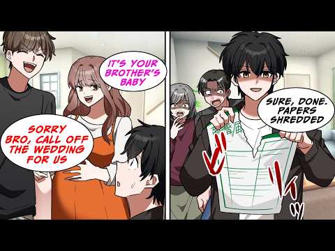 [Manga Dub] My brother got my fiancée pregnant, so I ripped up the papers and left…!? [RomCom]