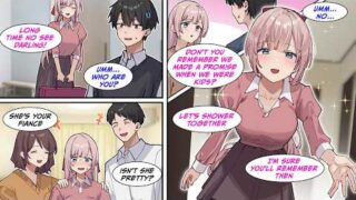 [Manga Dub] This girl shows up at my door with a suitcase calling me "darling"