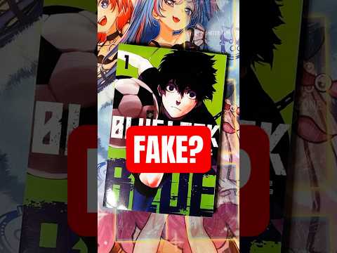 You ever seen a bootleg manga?? #bluelock #anime #manga #bluelockanime #mangatuber #isagi